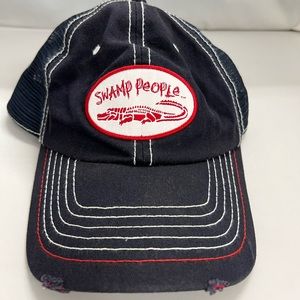 Official History Channel “Swamp People” Vintage Weathered Hat/Cap (Adjustable)